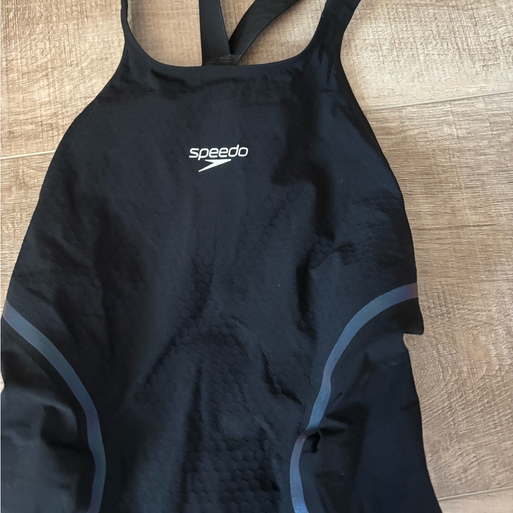 Speedo Women's Fastskin LZR Intent 2.0 Openback Kneeskin Black - 24